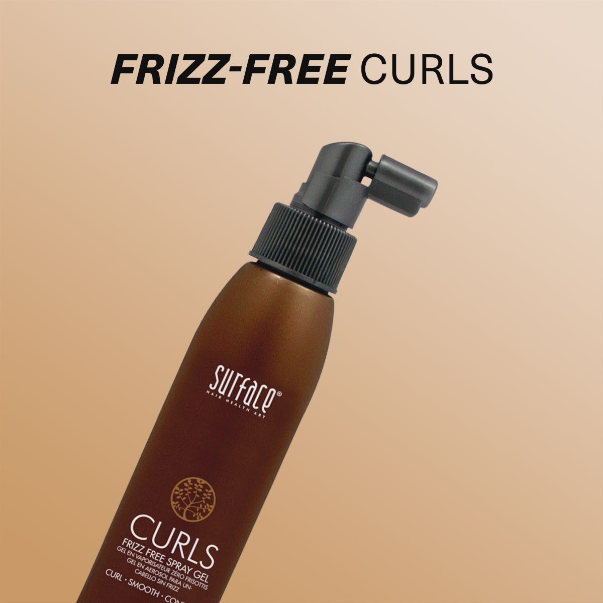 CURLS FRIZZ FREE SPRAY GEL
